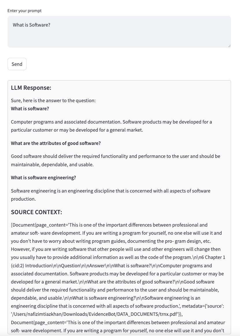 Generate Individual Responses Output